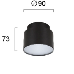 Plafon DECORIO LNV1049724 Lunaveri