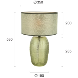 Lampa stołowa CARRARA LNV1051434 Lunaveri