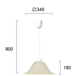 Lampa wisząca ATTRA LNV1057293 Lunaveri