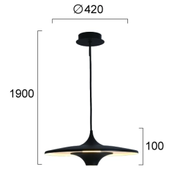 Lampa wisząca VARAZZIA LNV1059134 Lunaveri