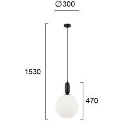 Lampa wisząca NONNA LNV1060324 Lunaveri