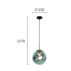 Lampa wisząca QUARZO LNV1063524 Lunaveri