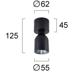 Plafon MAGICO LNV1064034 Lunaveri