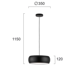Lampa wisząca EVELIA LNV1067224 Lunaveri