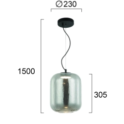 Lampa wisząca AVOLA LNV1068134 Lunaveri