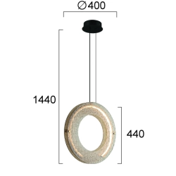 Lampa wisząca TIRENA LNV1072234 Lunaveri