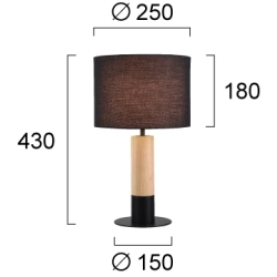 Lampa stołowa LUCCICA LNV1075034 Lunaveri