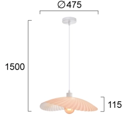 Lampa wisząca ORIVIA LNV1078334 Lunaveri