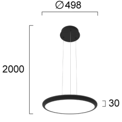 Lampa wisząca ISCHIA LNV1080434 Lunaveri