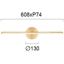 Kinkiet LORI LNV1085824 Lunaveri