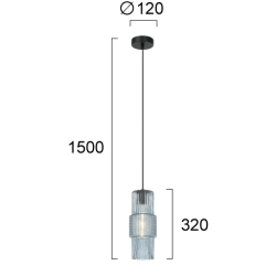 Lampa wisząca DORA LNV2094924 Lunaveri