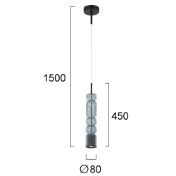 Lampa wisząca RUGIA LNV2098134 Lunaveri