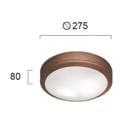 Plafon zewnętrzny SECOLO LNV3029404 Lunaveri
