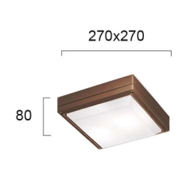 Plafon zewnętrzny SECOLO LNV3039404 Lunaveri