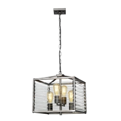 Lampa wisząca Louvre – 4 źródła światła LOUVRE-4P Elstead Lighting