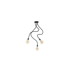 LOYD E27 III sufitowa czarna 230V E27 3x28W R12935 Rendl light studio - zdjęcie produktu