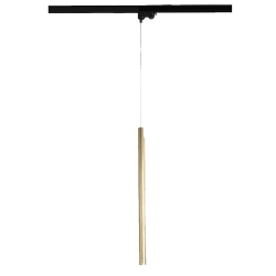 kinkiecik.pl Lampa wisząca złota do szynoprzewodu LUNGO 1 LP-894/1P GD 3F LIGHT PRESTIGE