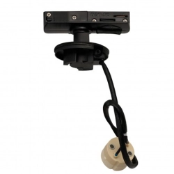 LUCAS BASE TRACK 1 LINE GU10 BK AZ6101 AZZARDO