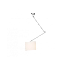 MADISON C sufitowa biała /chrom 230V E27 42W R12479 Rendl light studio - zdjęcie produktu