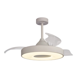 Wentylator sufitowy z oświetleniem COIN FAN 8216 Mantra LED biały