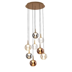 Lampa wisząca ANDROMEDA 9079 Mantra LED złoty