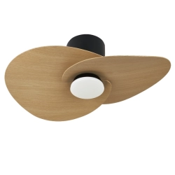 Wentylator sufitowy z oświetleniem NENUFAR 9468 Mantra LED czarny