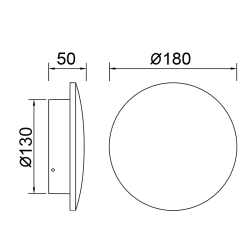 Kinkiet BORA BORA II 9629 Mantra LED biały IP65