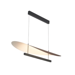 Lampa wisząca ABISAL 9655 Mantra LED drewno / naturalny
