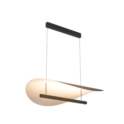 Lampa wisząca ABISAL 9656 Mantra LED drewno / naturalny