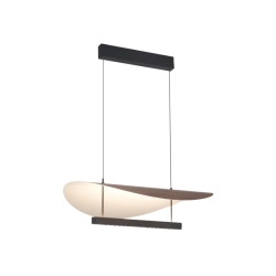 Lampa wisząca ABISAL 9657 Mantra LED drewno / naturalny