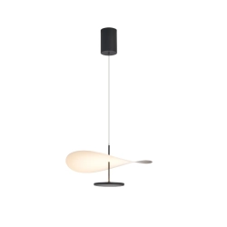 Lampa wisząca ABISAL 9658 Mantra LED drewno / naturalny