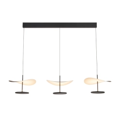 Lampa wisząca ABISAL 9660 Mantra LED drewno / naturalny