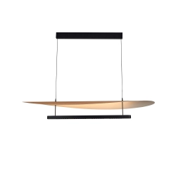 Lampa wisząca ABISAL 9690 Mantra LED drewno / naturalny
