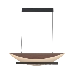 Lampa wisząca ABISAL 9824 Mantra LED drewno / naturalny