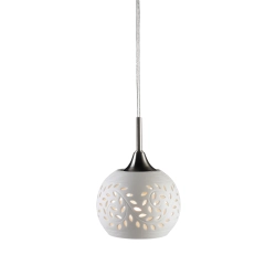 Lampa wisząca LOHALS 102288 Markslojd 1xE14 srebrny