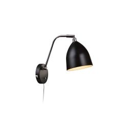 Kinkiet FREDRIKSHAMN 105027 Markslojd 1xE27 czarny