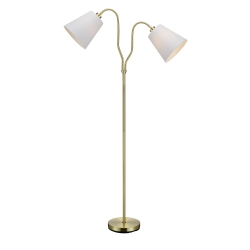 Lampa podłogowa MODENA 105274 Markslojd 2xE27 mosiądz