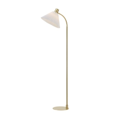 Lampa podłogowa MIRA 108569 Markslojd 1xE27 mosiądz
