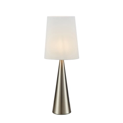 Lampa stołowa CONUS 108624 Markslojd 1xE14 satyna nikiel