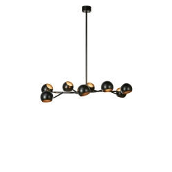 Lampa wisząca EDGAR 108852 Markslojd 8xE14 czarny