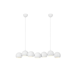 Lampa wisząca CUPOLO 108859 Markslojd 7xE14 biały