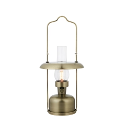 Lampa stołowa FANOS 108894 Markslojd LED mosiądz IP44