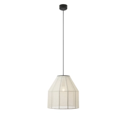 Lampa wisząca AIKO 108956 Markslojd 1xE27 beżowy/czarny