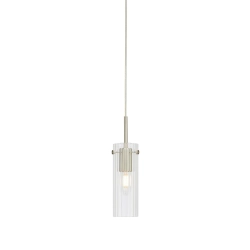 Lampa wisząca TIBIA 109013 Markslojd 1xE14 transparentny/satyna nikiel