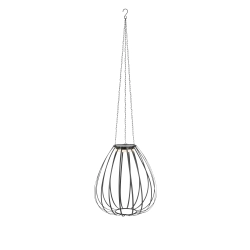 Lampa solarna wisząca OVIA 109119 Markslojd LED czarny IP44