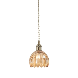 Lampa wisząca GOTA 109137 Markslojd 1xE14 bursztynowy