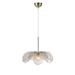 Lampa wisząca STYRKA 109169 Markslojd 1xE27 beżowy