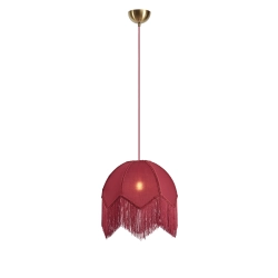 Lampa wisząca GERTRUD 109302 Markslojd 1xE27 czerwony