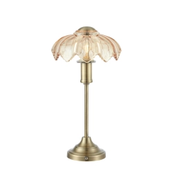 Lampa stołowa KURAGE 109319 Markslojd 1xE14 bursztynowy