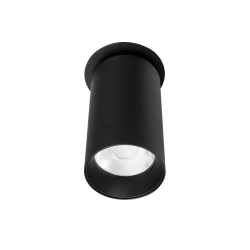 Lampa Sufitowa Halo D Black Podtynkowa H0127 MaxLight - zdjęcie produktu